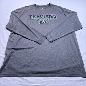 BSN Sports New Trier Trevians Long Sleeve Athletic Long Sleeve Mens 2XL Gray‎